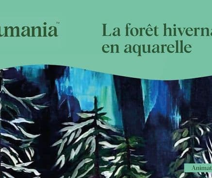 Forêt hivernale en aquarelle avec Judith Dimentberg 
